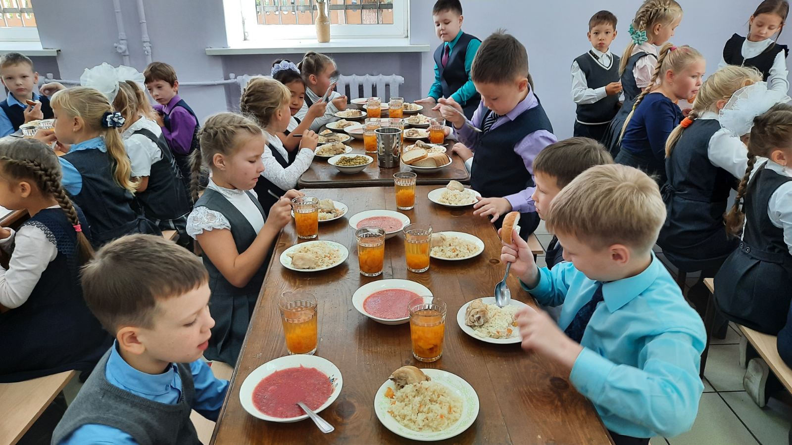 О специальных условиях питания.